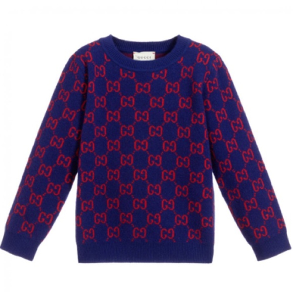 NWT navy GUCCI sweater
